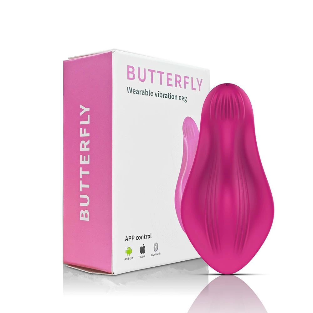Loving Toys Vibrator Butterfly Getar 9 Mode Alat Bantu Wanita Dewasa Women Toys Alat Terapi Wanita App Control